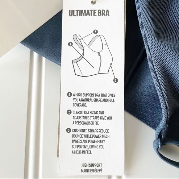 Adidas Ultimate Bra Plus Size High Support Sports Bra - Size 46E - Picture 6 of 8